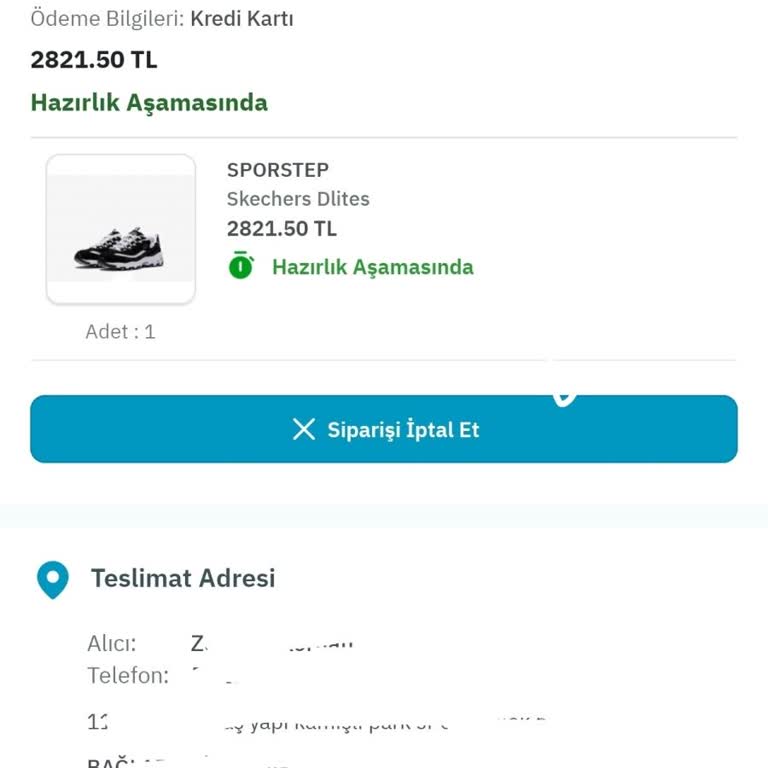 Sipariş Verilen Ayakkabı 12 Gündür Kargoya Verilmedi