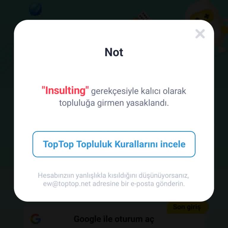 Haksız Ban Kararı: Emeğim Ziyan Olmasın