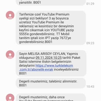 Türk Telekom Prime 40 Tarifesi Kampanya Sorunu