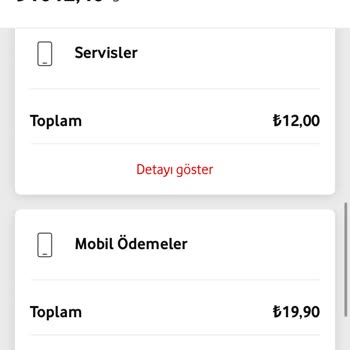Vodafone Fatura Ve Hizmet Sorunları