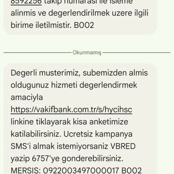 VakıfBank Kredi Kartımdan İzinsiz İşlem Şoku