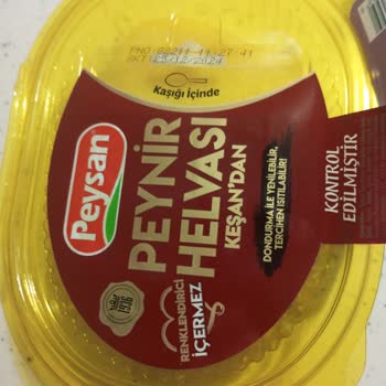 Peysan Peynir Tatlısında İstenmeyen Sürpriz