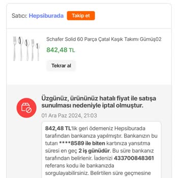 Hepsiburada'nın Sürekli İptal Ettiği İndirimli Alışverişler