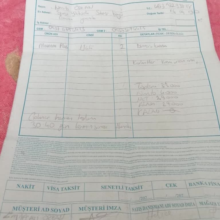 Teslimat Sorunu Ve İletişim Eksikliği