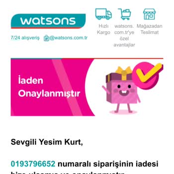 İndirim Döneminde İptal Edilen Siparişler
