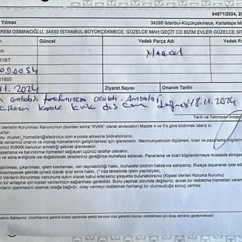 Kırık Çamaşır Makinesi Ve İade Sorunu