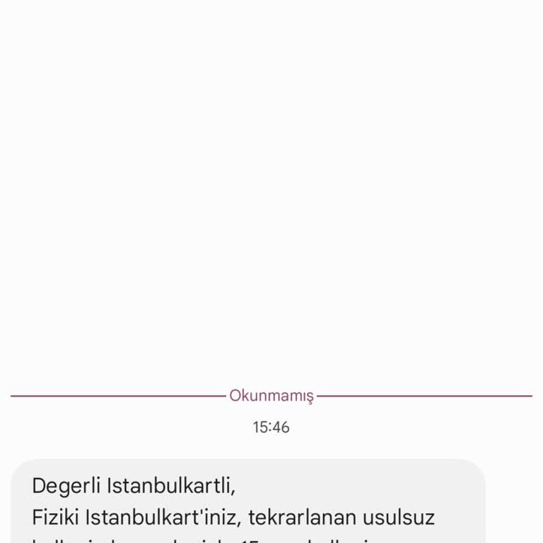 İstanbulkart Yanlış Anlaşılma Ve Haksız Ceza İsyanı