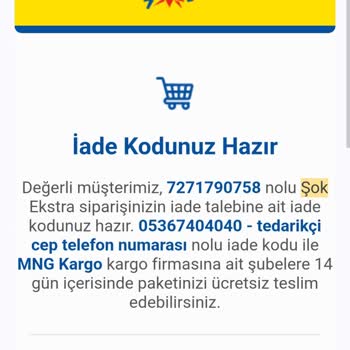 Awox Blender İade Sorunu