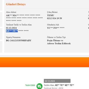Teslim Edilmediği Halde Teslim Edildi Gösterilen Kargo
