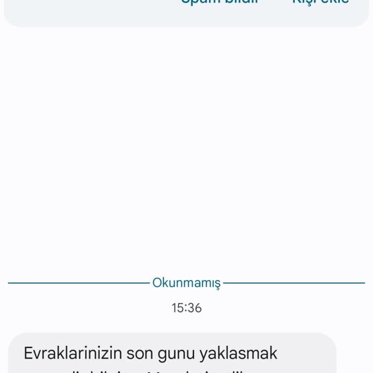 Yanıltıcı SMS