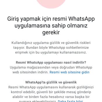 WhatsApp Giriş Sorunu: Acil Yardım Bekliyorum