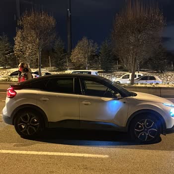 Citroen C4 İle Tehlikeli Yolculuk