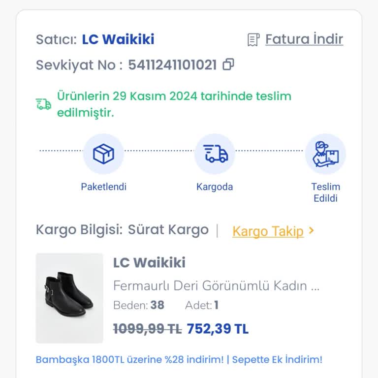 Eksik Sipariş Ve Yetersiz Müşteri Hizmetleri