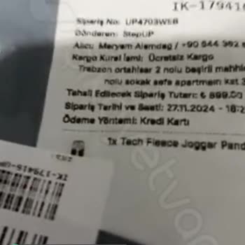 Stepupp.com.tr Yanlış Ürün Gönderildi Değişim İstiyorum!