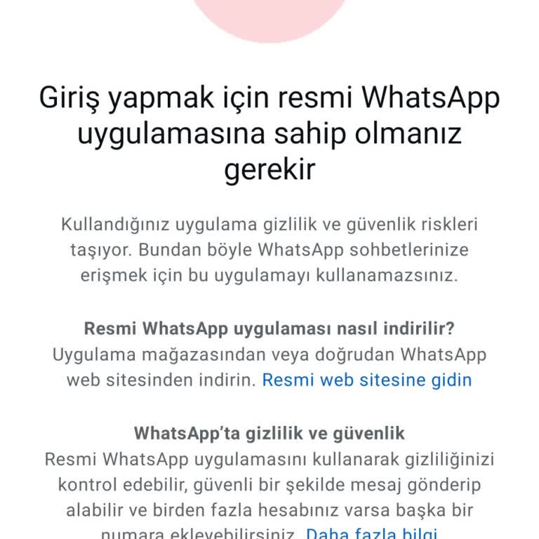 WhatsApp Hesabımda Giriş Sorunu Ve Haksızlık