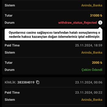 Yakabet Sitesinin Lisanslı Olmasına Rağmen Ödeme Yapmaması Ve Engellemesi