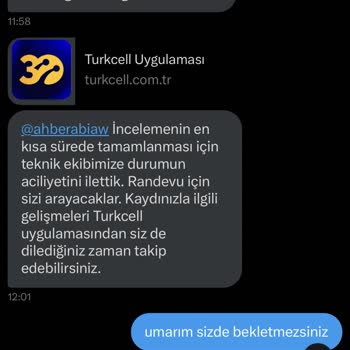 Turkcell Teknik Servis Gecikmesi Mağduriyeti