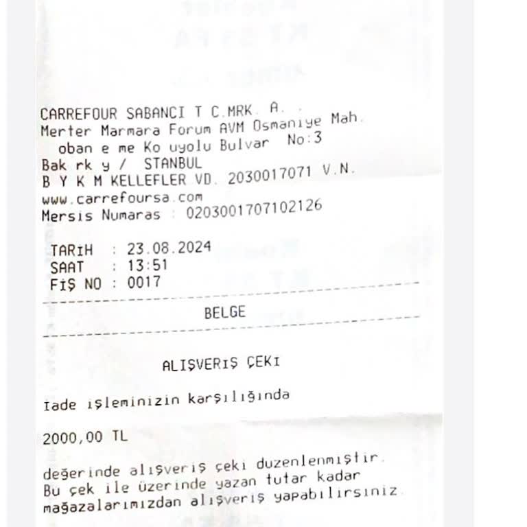 Hediye Çeki Kullanımında Yanıltıcı Bilgilendirme