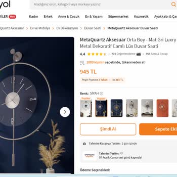 Trendyol'dan Aldığım Arızalı Saat Ve İade Sorunu