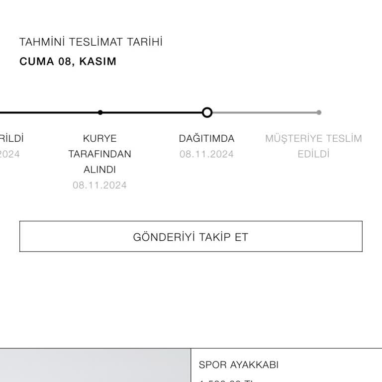 Zara Türkiye'den Sipariş Teslimat Sorunu