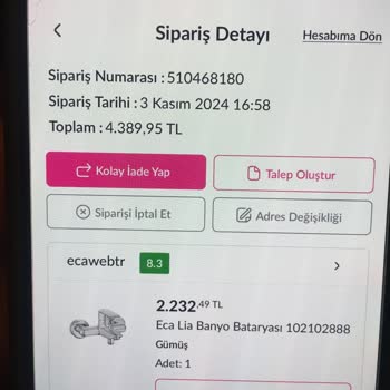 Eksik Ve Kusurlu Ürün Sorunu