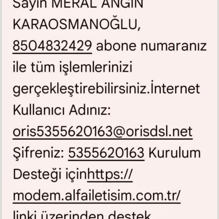İnternet Hizmeti Alamama Ve Müşteri Hizmetleri Sorunu