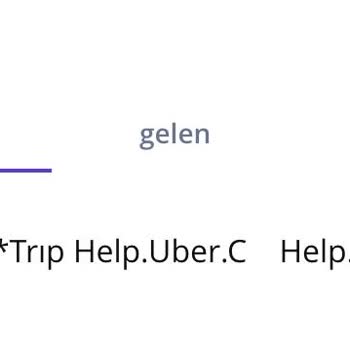 Uber'den Haksız Para Çekimi Ve İade Talebi