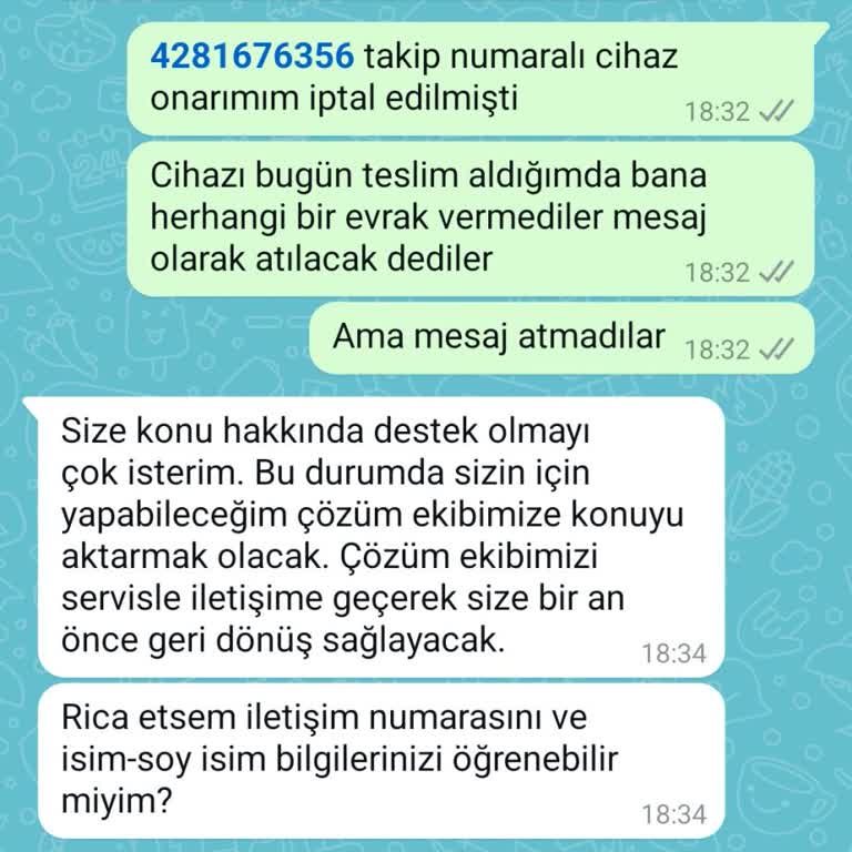Samsung Servisinden Hizmet Alamama Sorunu