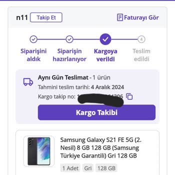 N11'de Ekstra Ödeme İle Aynı Gün Teslimat Hayal Kırıklığı