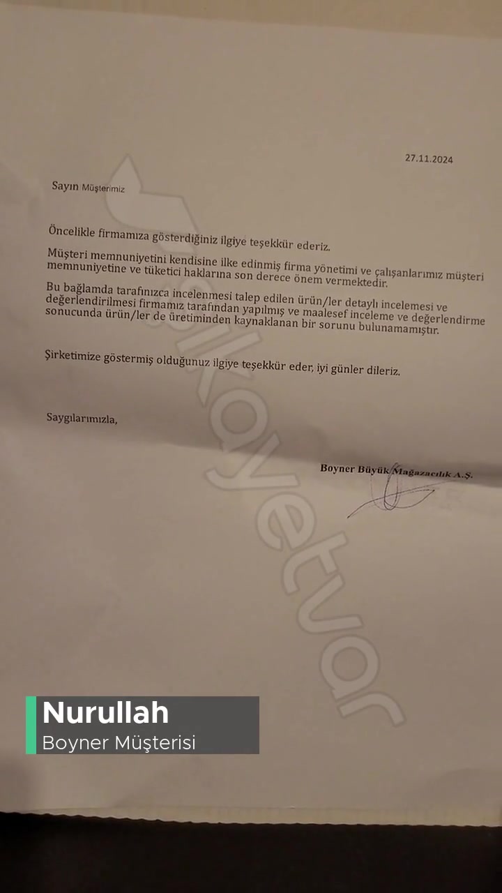 Boyner Ürünün Arkasında Dur! videonun kapak resmi