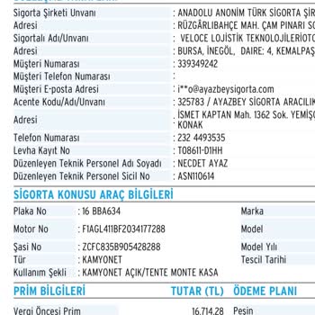 Genişletilmiş Kasko Mağduriyeti: Anadolu Sigorta İle Zor Durumdayız