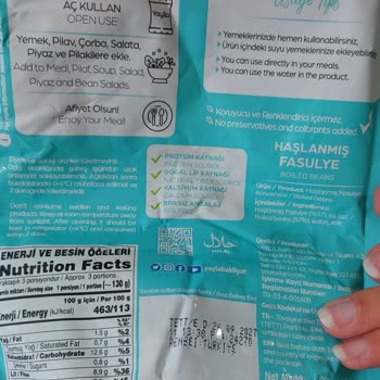 Haşlanmamış Fasulye İle Ziyan Olan Yemek