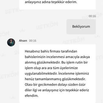 Betkom Sitesinde Haksız İnceleme Ve Geciken Ödeme