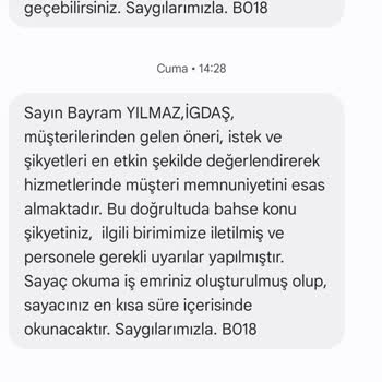 Sayaç Okuma Personeli İle İlgili Sorunlar