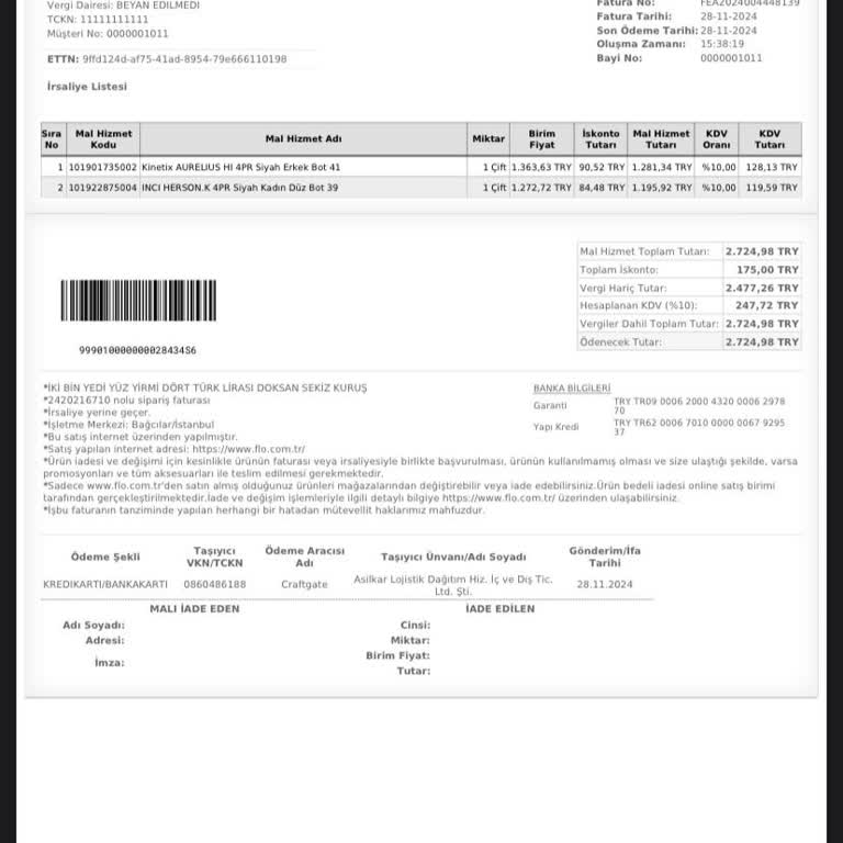 Üslupsuz Hizmet Ve Yanlış İşlem Deneyimi