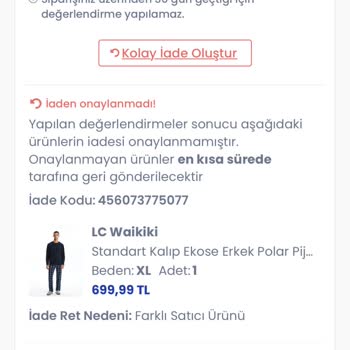 İade Edilen Ürünler Ne Geri Geldi Ne Parası