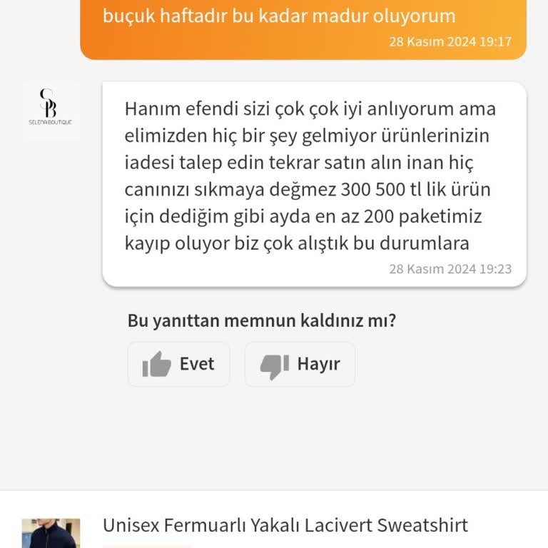Online Alışverişte İade Ve Destek Sorunları