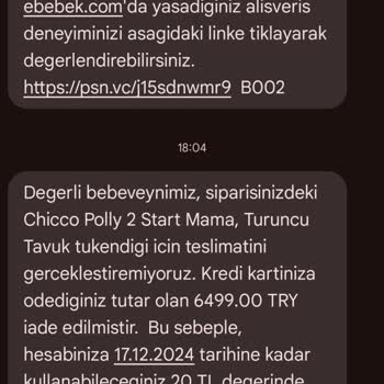 Mama Sandalyesi Siparişinde Fiyat Ve Stok Sorunu