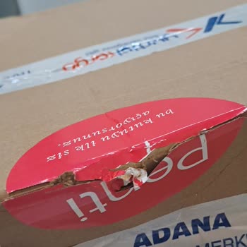 Yurtiçi Kargo Tarafından Açılan Ve Hasar Gören Penti Ürünü