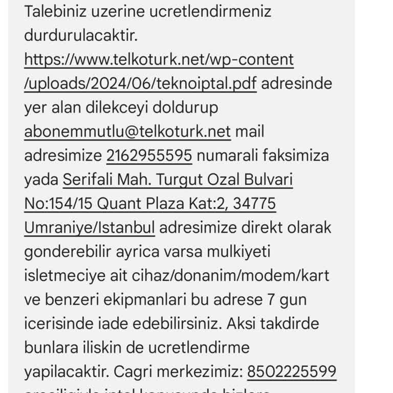 İnternet Kurulumu Tamamlanmadı Ve Servis Gecikmesi