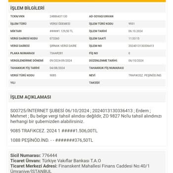 Ödenen Trafik Cezasının Silinmemesi Sorunu