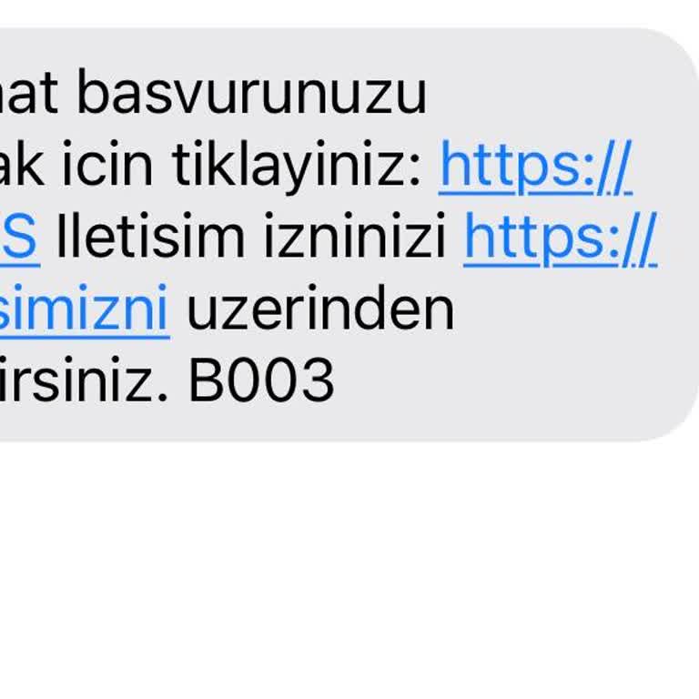 İzinsiz Başvuru Mesajları Hakkında Şikayet