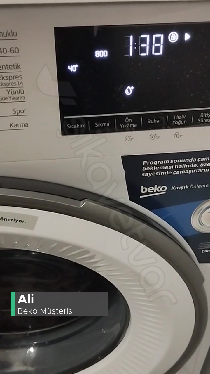 9101 Beko Çamaşır Makinesi Sorunu! videonun kapak resmi