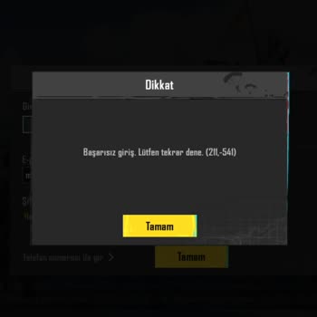 Oyun Dinar Satın Aldığım PUBG Hesabına Giriş Yapamıyorum