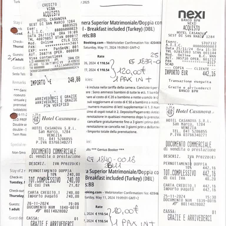 Booking.com Reservation Paid in Full but Extra €240 Demanded at Check-In