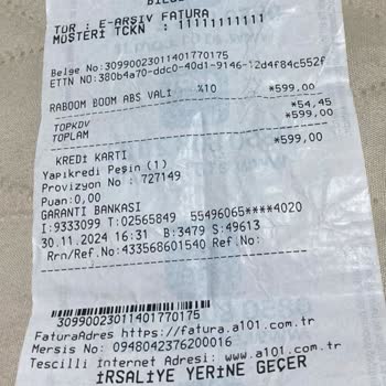 A101 Mağaza Müdürünün Saygısız Tavrı Ve İade Sorunu