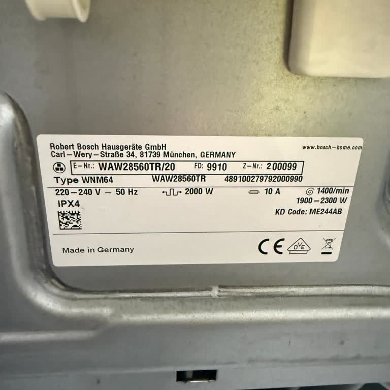 Bosch Serie 8 Washing Machine Issues – Expensive Repairs Despite Quality Claims