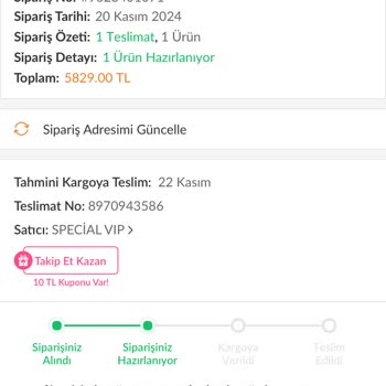 Trendyol'dan Aldığım Süpürge Makinesi Kargolanmıyor Ve Müşteri Hizmetleri Yetersiz