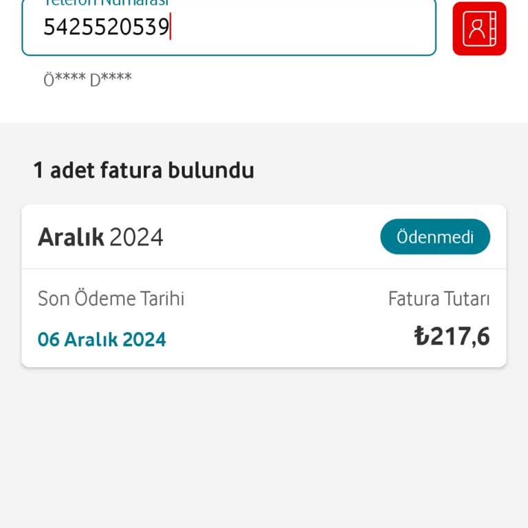 Dondurulan Hat İçin Yanlış Fatura Kesimi
