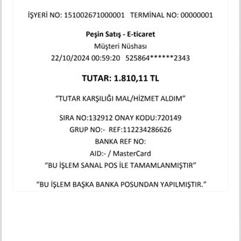 Onaysız Kart İşlemi Ve İade Sorunu